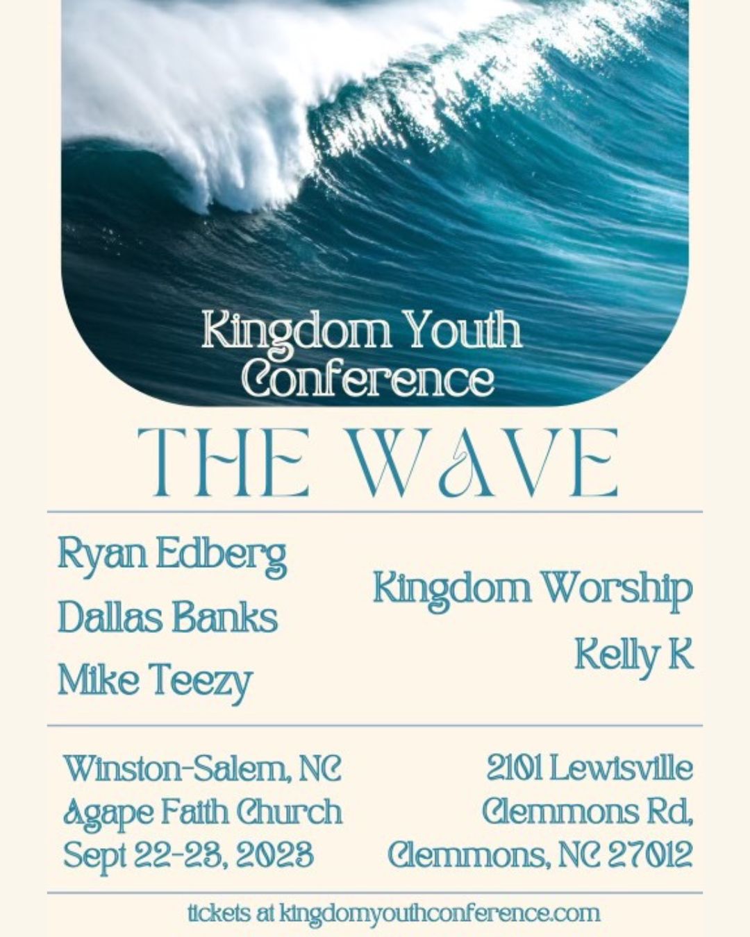 Featured image for Kingdom Youth Conference – The Wave