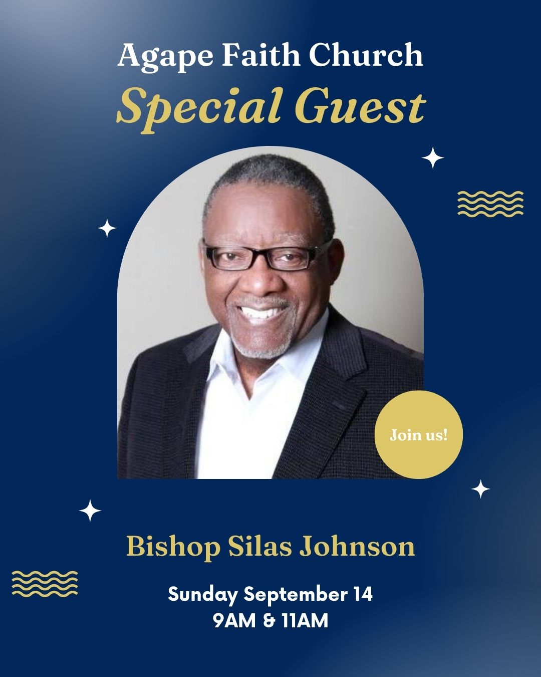 Featured image for Special Guest Bishop Silas Johnson